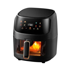 Custom Logo 8L Smart Electric Digital Touch Screen Air Fryer Toaster Oven Easy Home Kitchen Cooking