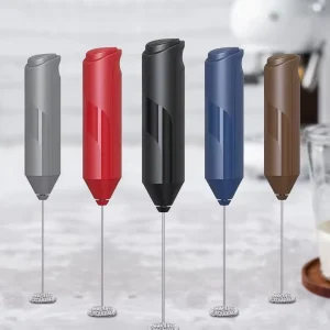 Custom Logo Electric Coffee Frother Classic Plastic Milk Frother Coffee Frother