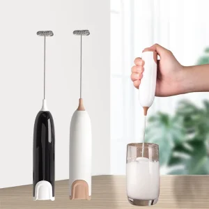 Custom Logo Electric Milk Frother Wireless Handheld Rechargeable Coffee Beater Mini Cream Whipping Frother Whisk