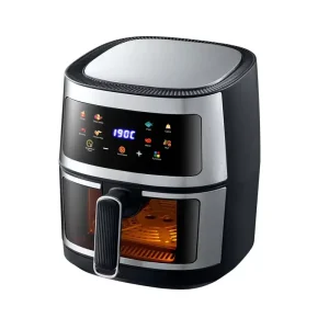 Custom Logo Modern Household Multi Functional 8L Nonstick Smart Electric Digital Touch Screen Air Fryer Toaster Oven