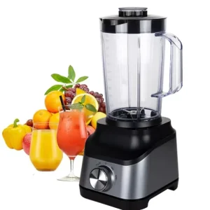 Custom Logo Print 3-in-1 Chopper Food Processor Blender Machine Portable Smoothies Maker 1.8L Capacity Leak Proof Design