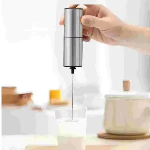 Custom Logo USB Powered Mini Portable Handheld Automatic Milk Frother New Design Box for Coffee Milk Foam Maker Household Use