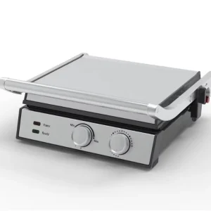 Custom Mini Electric Smokeless Non Stick 2000W Professional Health Panini Grill Press Sandwich Maker PG009