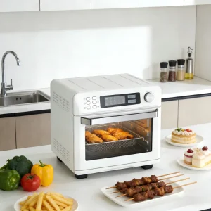 Custom OEM Electric French Household Air Fryer Convection Toaster Oven 11 20L Capacity Energy Efficient Class A+ Easy Clean