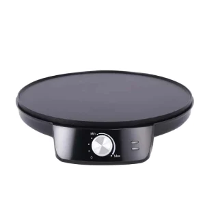 Custom Portable Compact Easy Clean Electric Griddle 12″ Electro Crepe Maker Crepe and Pancake Maker