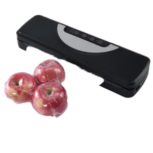Custom Portable Household Electric Low Noise Manual Operation Vacuum Sealer Embossed Plastic Bags Mini Style 1.0L Capacity Food