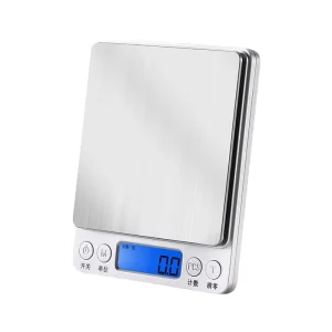 Custom Portable Smart Digital 3kg 0.1g Battery Powered Kitchen Baking Scale Waterproof Commercial Household Use