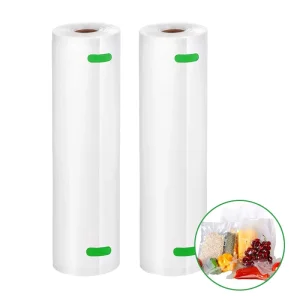 Custom Printed Compression Fish Vacuum Packaging Bag Vacuum Sealer Plastic Bag Rolls for Food Packaging