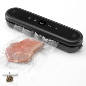 Custom Private Label Vacuum Sealer Machine for Food Preservation Household Plastic Sealer