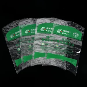 Custom Size Clear 2 Side Seal Puncture Resistant Food Grade UV Printed Eco Friendly PA/PE Heat Seal Vacuum Sealer Shrink Bags