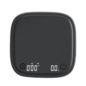 Custom Small Kitchens Home Rechargeable Measuring Beans Water and Ground Coffee Mini Digital Auto Coffee Scales
