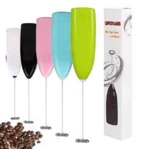 Custom logo Rechargeable Usb Handheld Drinks Coffee Mixer Battery Milk Foam Maker Automatic Electric Milk Frother for Lattes