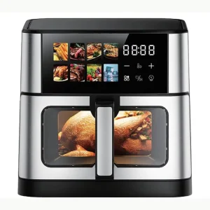 Customizable 10L Air Fryer Oven 1800W Large Capacity Electric Air Fryer Dual Voltage 110V 220V GS CE ETL LFGB Certified