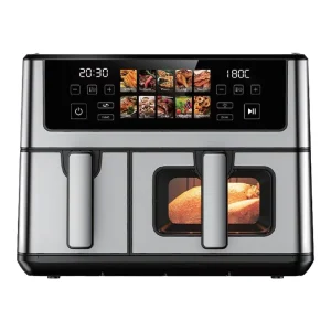 Customizable 2600W 10L Air Fryer with Upper and Lower Heating Large Capacity Electric Air Fryer Oven GS CE ETL Certified