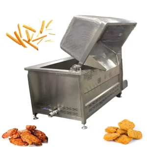 Customizable Commercial Deep Fryer Large Volume Gas Electric Stainless Steel Floor Standing Industrial Frying Equipment