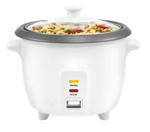 Customizable Mini Electric Smart Rice Cooker 0.6L to 2.2L Drum Shape 300W to 700W Includes Measuring Cup for Home Use