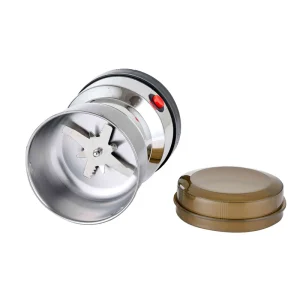 Customizable Portable Electric Motor Coffee Grinder Mill Stainless Steel Blade 250W 0.2L Capacity Non Slip Bottom Pad for Hotels