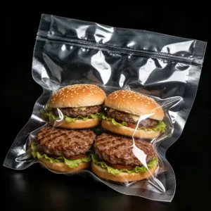 Customizable Transparent Food Vacuum Sealer Bags Tightness Commercial Home Use for Meat Fish Vegetables Coffee Nylon Plastic Bag