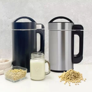 Customization Small Qty Nut Almond Milk Machine 1.5L Max Vegan Milk Maker with Filter Basket Fast 3Min Blend Milk Maker