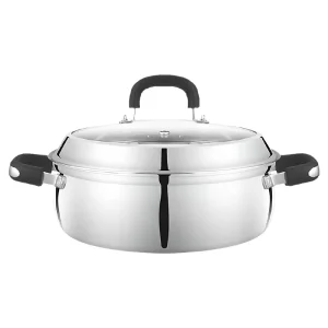 Customized 304 Stainless Steel Multi Function Induction Cooker Special Thickened Chinese style Double Handle Household