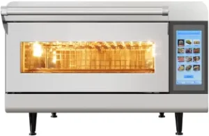 Customized Automat High Speed Oven Automatic Teller Machine ATM High Speed Oven Combine Microwave & Impingement to Cook Rapidly