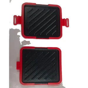 Customized Chicken Wing Pizza Pan Microwave Grill Double Side Breakfast Microwaveable Toaster Sandwich Maker