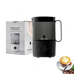 Customized Coffee Foam Maker 4 in 1 Multifunctional Electric Milk Frother Plastic Steamer for Warm Cold Milk Tea Coffee Tool
