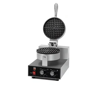 Customized Commercial Single Head Waffle Oven Grid Baking Machine Electric Heating High Temperature Crepe Muffin Equipment