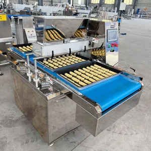 Customized Cookie Cupcake Maker Production Machine New Condition PLC Servo Sakna Popcorn for Chocolate Customized Cookie Machine