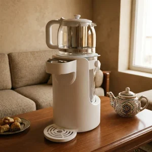 Customized Electric Kettle Portable Glass Samovar Water Heating Russian Water Electric Kettle Tea Maker Smart Samovar