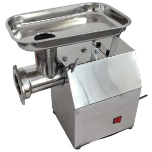 Customized Electric Stainless Steel Commercial Meat Grinder Chopper Slicer Machine 110V 1-Year Warranty