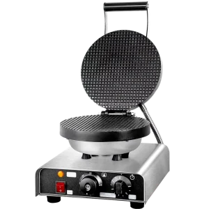 Customized Head Mini Electric Waffle and Ice Cream Cone Maker for Household and Hotel Use