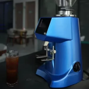 Customized Logo on the Screen 64mm Electric Coffee Grinder for Hotel Use