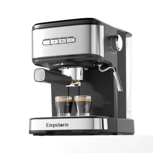 Customized Professional Electric Low Noise Semi Automatic Espresso Coffee Maker for Office Home Hotel Use