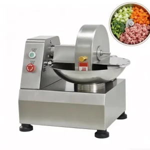 Cutter Bowl Chopper Hamburger Meat Emulsify Small Sausage Bowl Cutter Machinery Slicer Vegetable Bowl Chopper for Meat Grinder