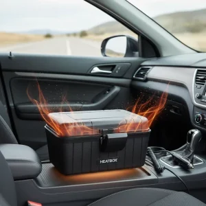 DC 12V Car Use Stove Lunch Box Food Warmer Electric Portable Stove