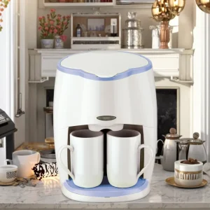 DM-CF004 Double Serve Hotel Coffee Machine Semi Automatic Portable Manual 2 Cup Drip Coffee Maker