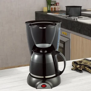 DM-CF011 10 Cup Drip Coffee Maker Italian Automatic Programmable Electric Coffee Machine with Kettle for Hotels PP Housing