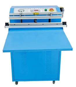DUOQI VS 600E Vertical Type Gas Flushing Sealer for Meat Coffee Bean Rice Automatic Packer Vacuum Sealer