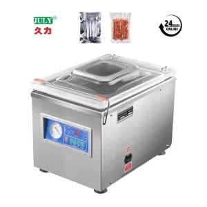 DZ 260B Commercial Desktop Sealer Vacuum Packaging Machine for Food Rice Meat Fish Vacuum Seal