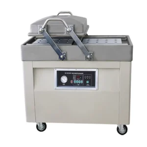 DZ 500 Double Chamber Vacuum Packaging Machine for Plastic Bags for Rice Seafood Cooked Food Hardware Vacuum Sealer
