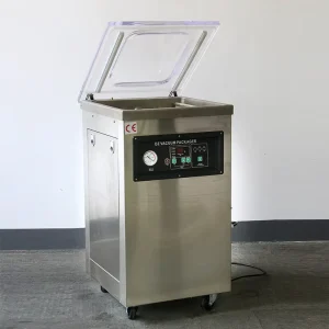 DZ 500 Single Chamber Vacuum Packaging Machine Desktop Vacuum Sealer for Meat Seafood Grain Packing