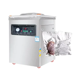 DZ 600 2D Big Capacity Single Chamber Sealer Food Vacuum Packing Machines Manufacturer