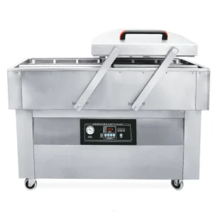 DZ 600 2S Double Chamber Deepen 300mm Food Meat Vacuum Packing Sealer Seafood Sausage Steak Vacuum Sealing Machine