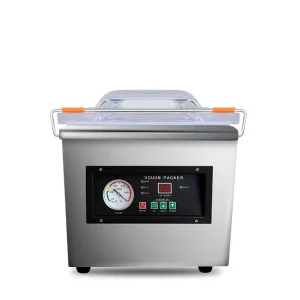 DZ260 Small Size Desktop Single Chamber Food Meat Vacuum Sealing Machine Vacuum Sealer