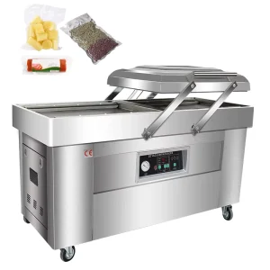 DZ500 2S Stainless Steel Vacuum Sealer Packaging Machine with Gas Filling Option Maquina Empacadora Al Vacio