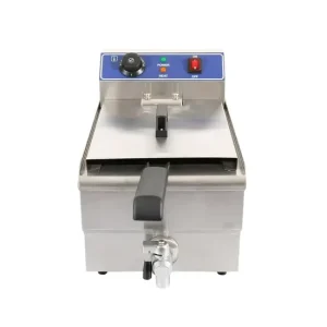 Deep Fryer Cooker Home Electric Fryer Single Tank Commercial Plantain Chips Deep Fryer Electric with Oil