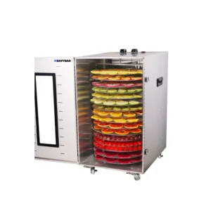 Dehydrator for Fruit and Vegetables Industrial Rotating Food Dehydrator Electric Drying Machine With Wheel