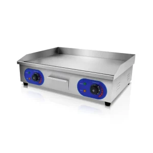Design Upgraded 8 mm Stainless Steel Plate and Big Cooking Space Electric Grill Griddle Suitable Fast Food Shop