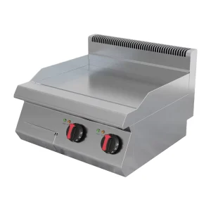 Desktop Electric Griddle Stainless Steel 8.1KW High Power Fast Heating Adjustable